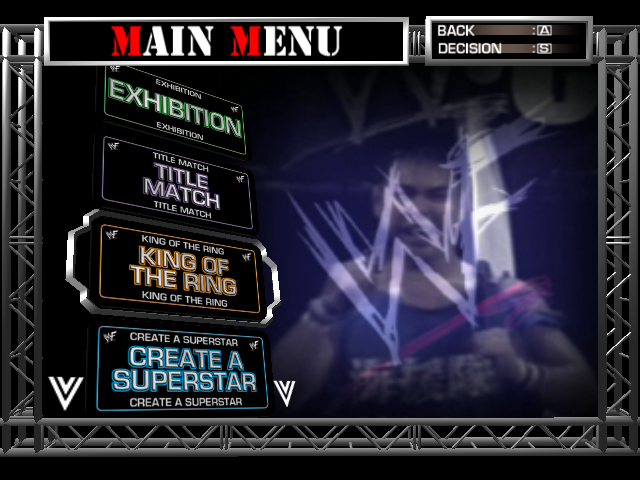 WWF Raw screenshot 3 for Xbox